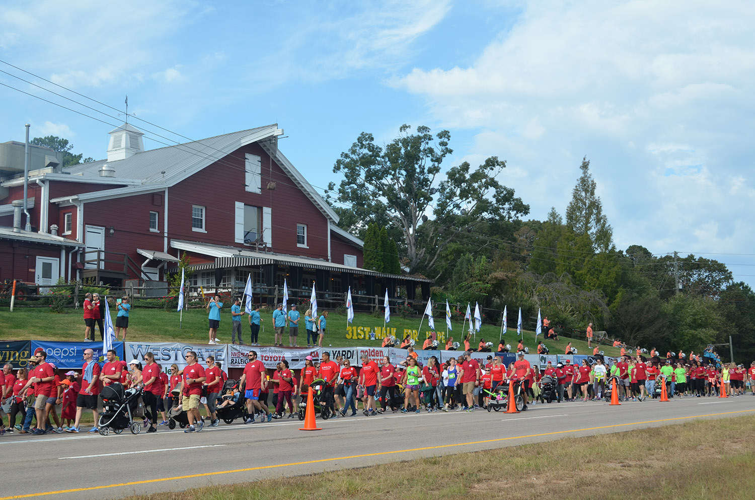 Walkers at Angus Barn