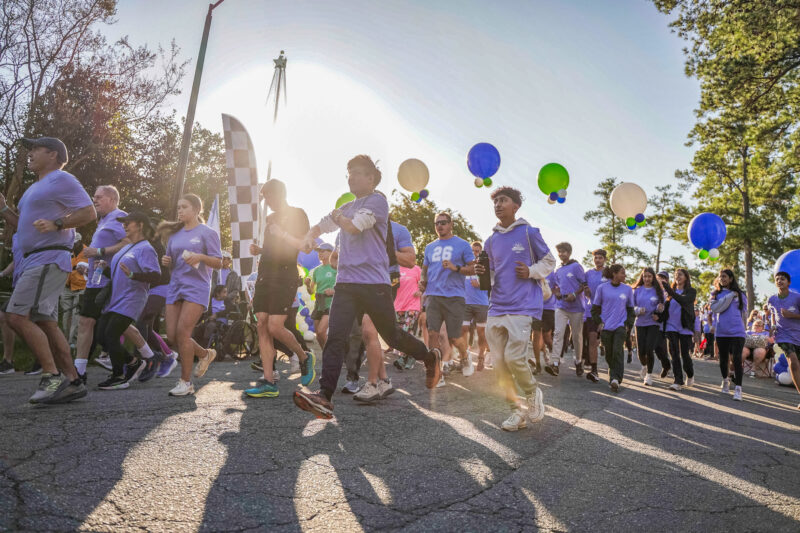 Walkers at the Walk for Hope